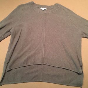 Madewell high low sweater